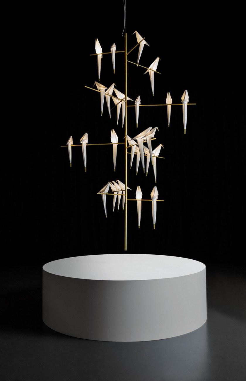 moooi Светодиодный подвесной светильник из металла с диммером Perch light sun-id-1414623 - Вид №1