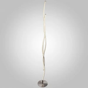 Торшер светодиодный Hi-tech 80404/2 сатин-никель EUROSVET HI-TECH 00-3908578 Серебро