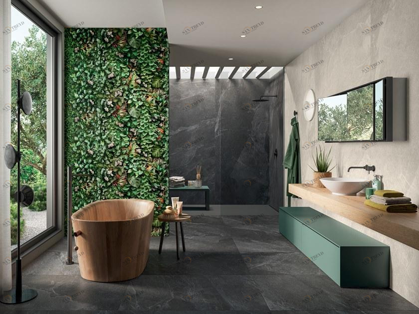 Panaria Ceramica Настенная / напольная плитка из керамогранита с эффектом камня Zero.3 stone trace sun-id-1373784