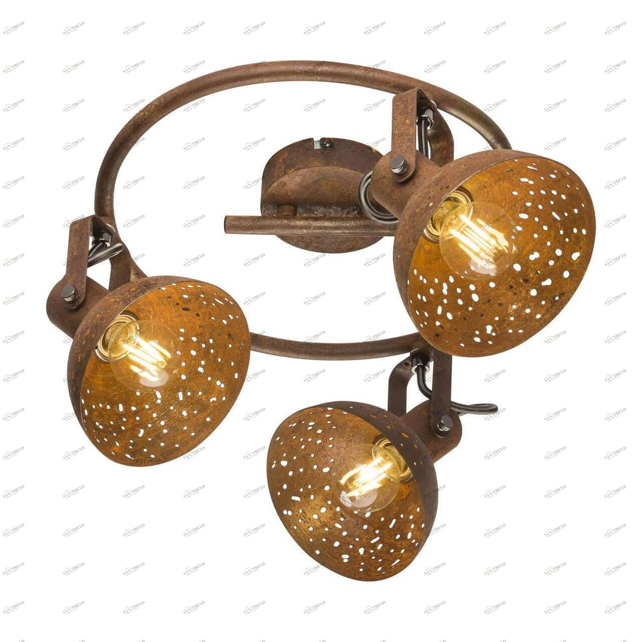 Спот потолочный коричневый Globo Celine 54652-3 GLOBO CELINE 00-3891341 Коричневый Ceramica Globo