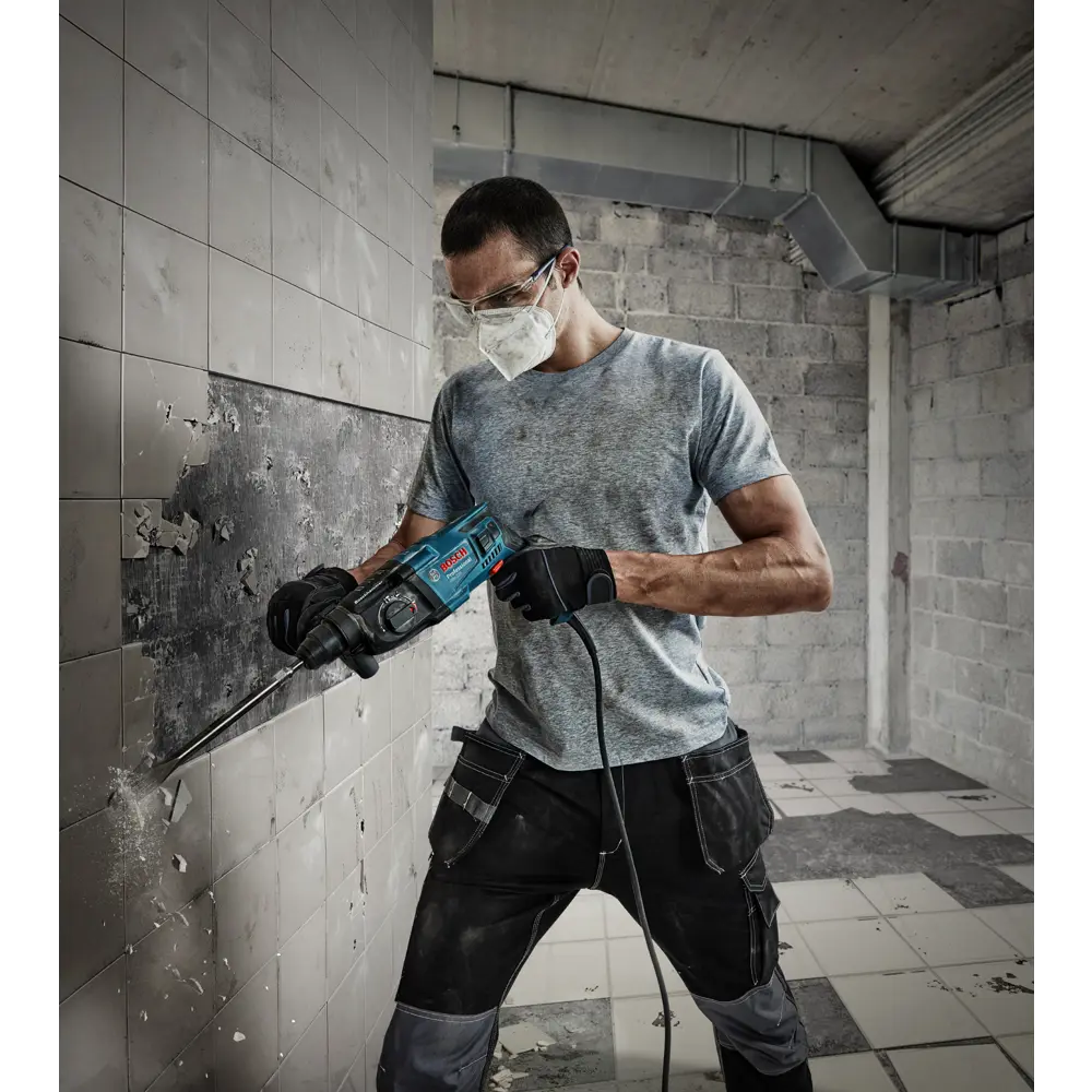 Перфоратор SDS-plus Bosch GBH 220 Professional 720 Вт, 06112A6020, 2 Дж BOSCH PROFESSIONAL STLM-2061570 - Вид №19