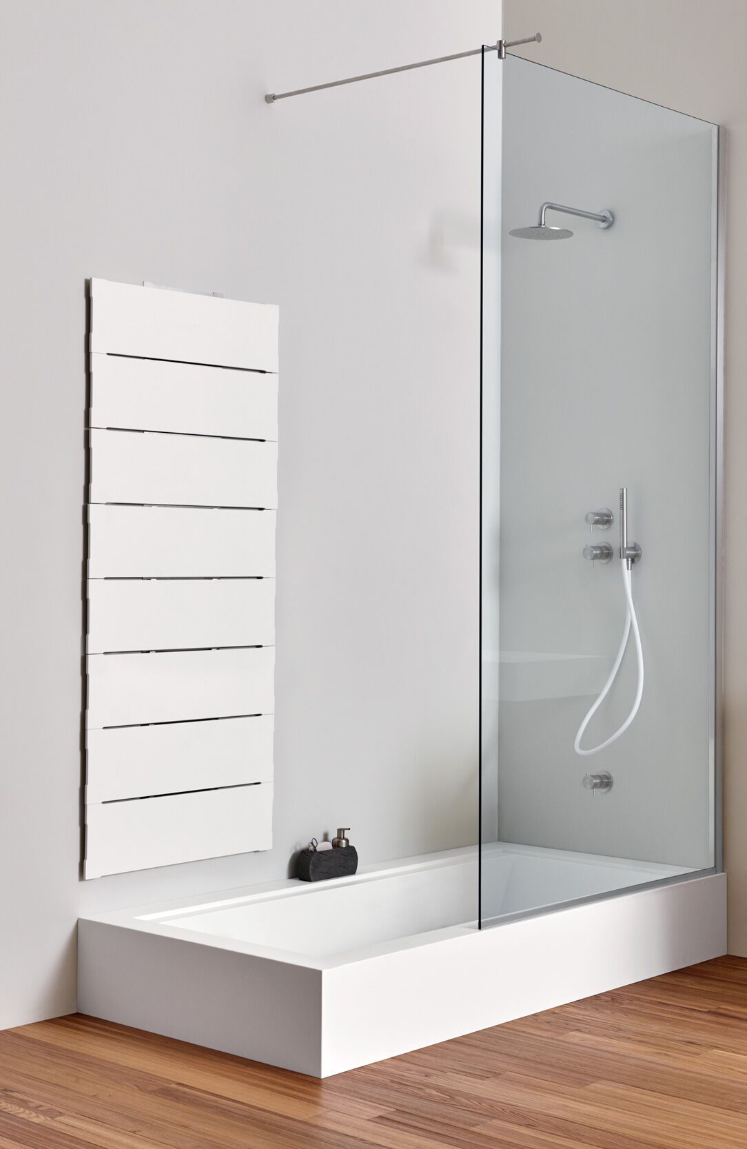 Ванна Corian со встроенным душем Rexa уникальный ARCH-00078482 - Вид №1