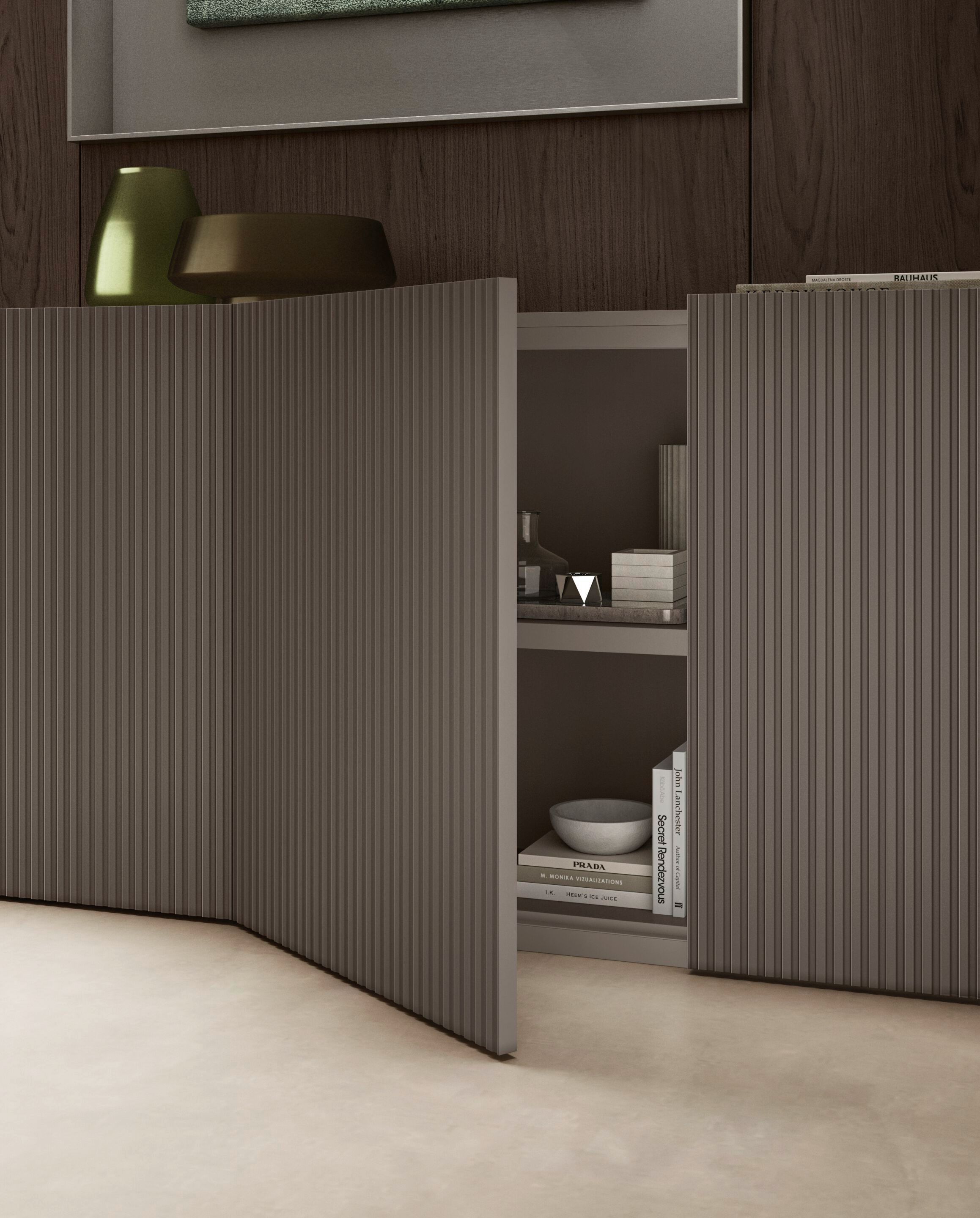 Деревянный шкаф с распашными дверями Olivieri дресс-код ARCH-00036857 - Вид №2