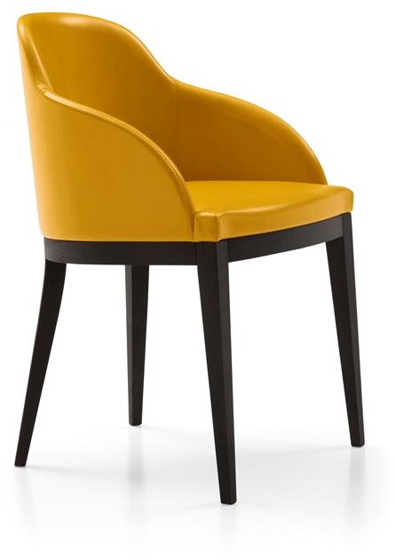 Bodema Мягкое кожаное кресло с подлокотниками  Mon000/mon001  - Вид №1