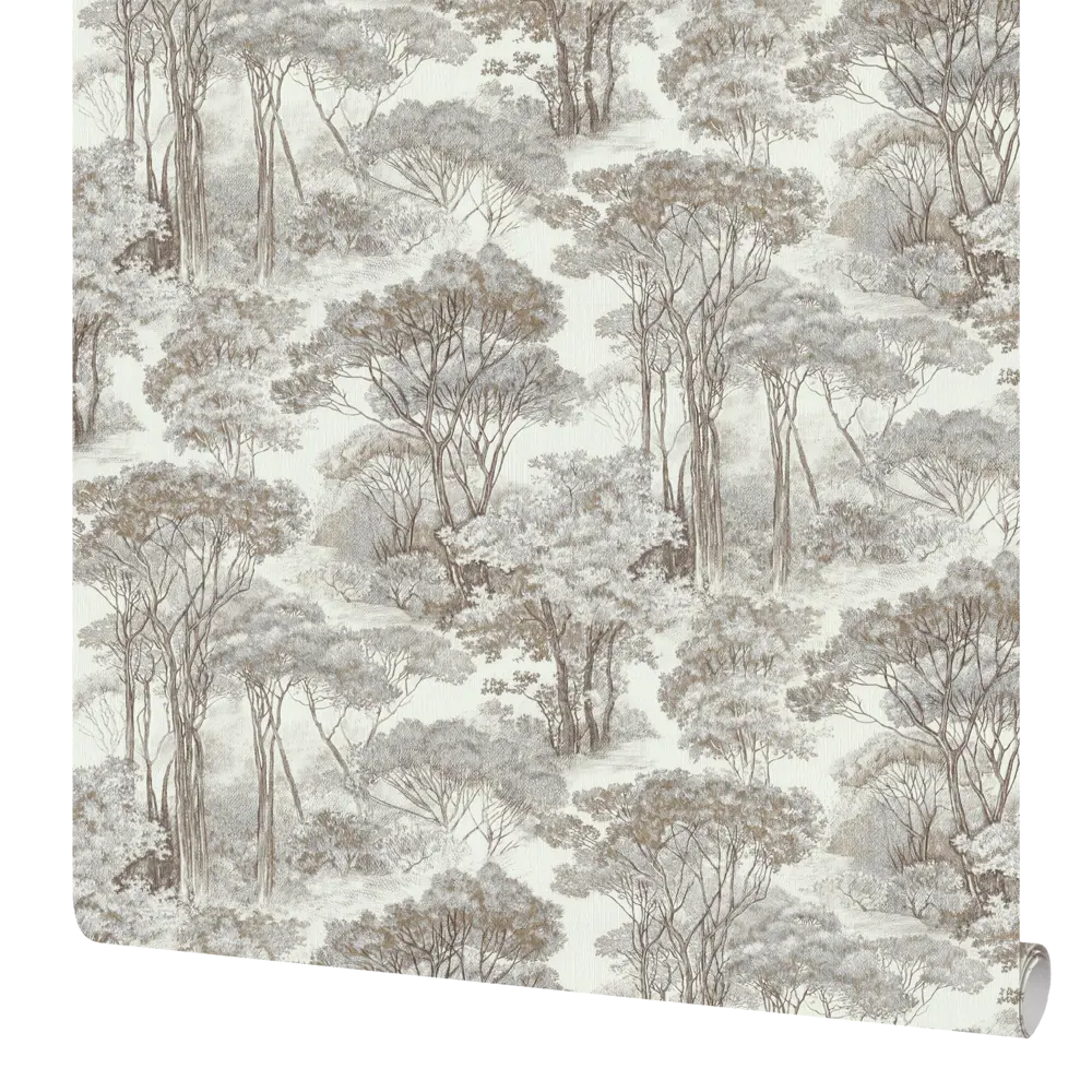 Обои флизелиновые Московская обойная фабрика Сполето черно-белые 1.06 м 4144-1 STLM-2070224