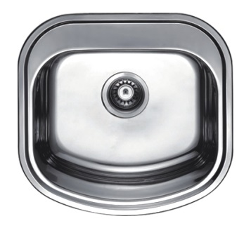 HBD4749 Кухонная мойка , сталь микродекор Haiba 