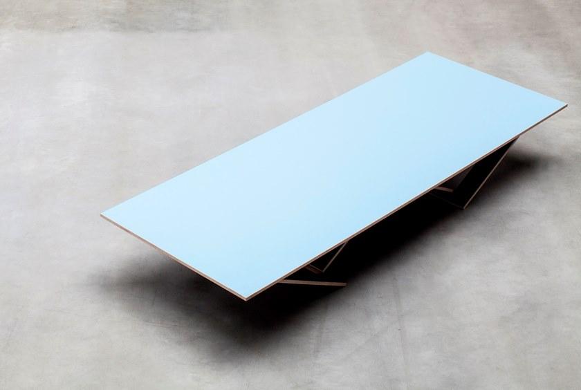 valerie_objects Прямоугольный стол из лакированной фанеры  V76016002c  - Вид №1