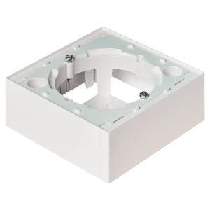 Монтажная коробка под выключатель или розетку Systeme Electric AtlasDesign 85x85 мм IP20 цвет жемчужный