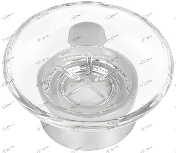 Mat Inter Настенная мыльница из нержавеющей стали и стекла Bilbao Ac03.09990