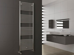 Настенный полотенцесушитель с горячей водой