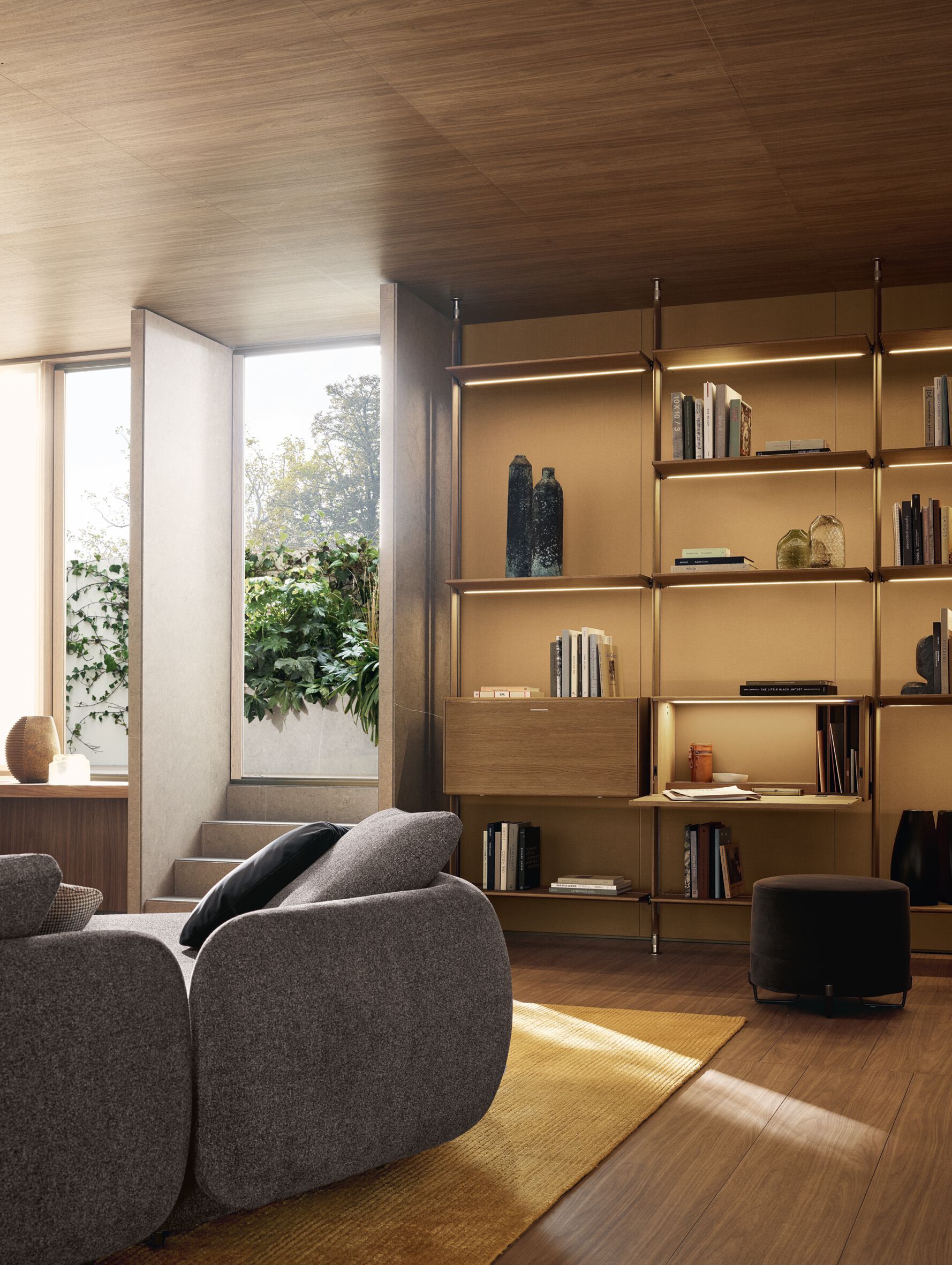 Прямоугольный тканевый ковер Poliform RELIEF ARCH-00099093 - Вид №2