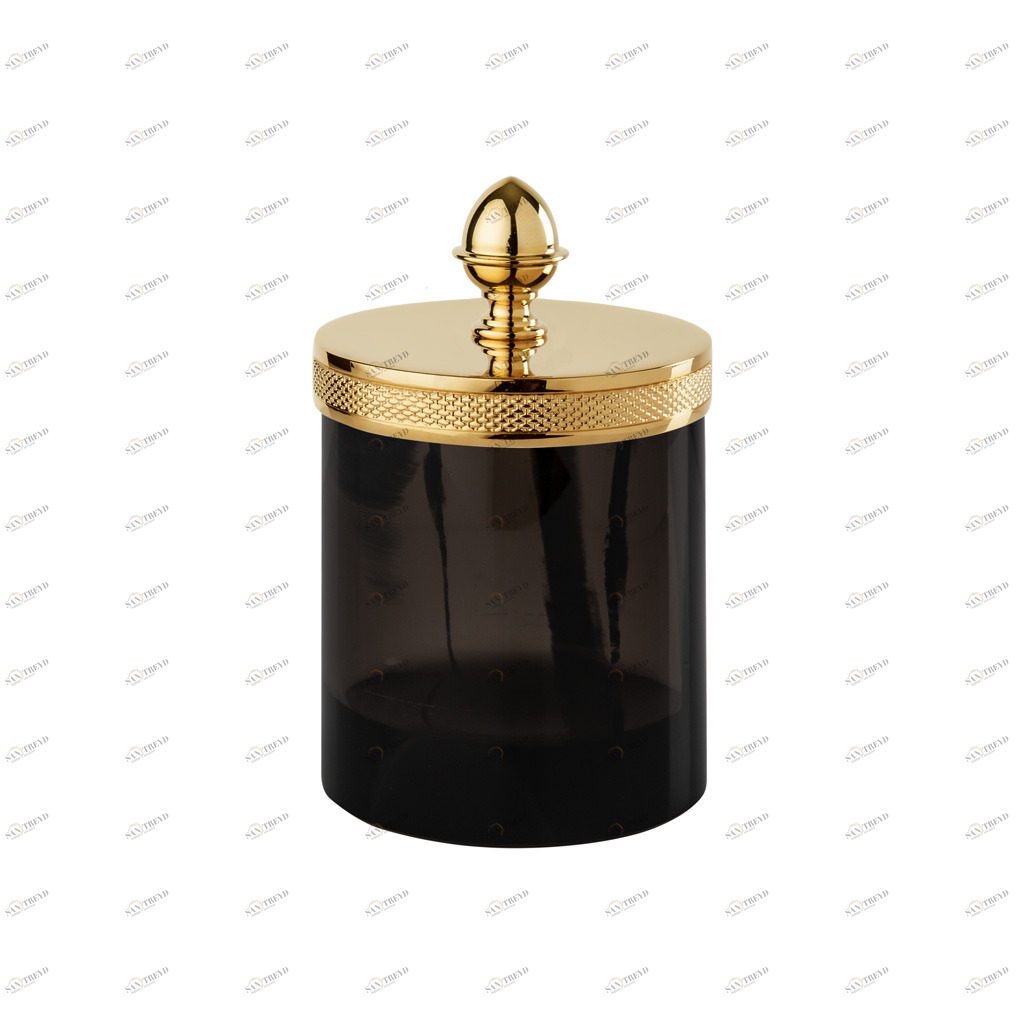 FS11C-621 FS11C-621 Маленькая банка с Q-наконечником, семена ДОЛБОЙ ОБСИДИАН Cristal & Bronze OBSIDIENNE CISELÉ 