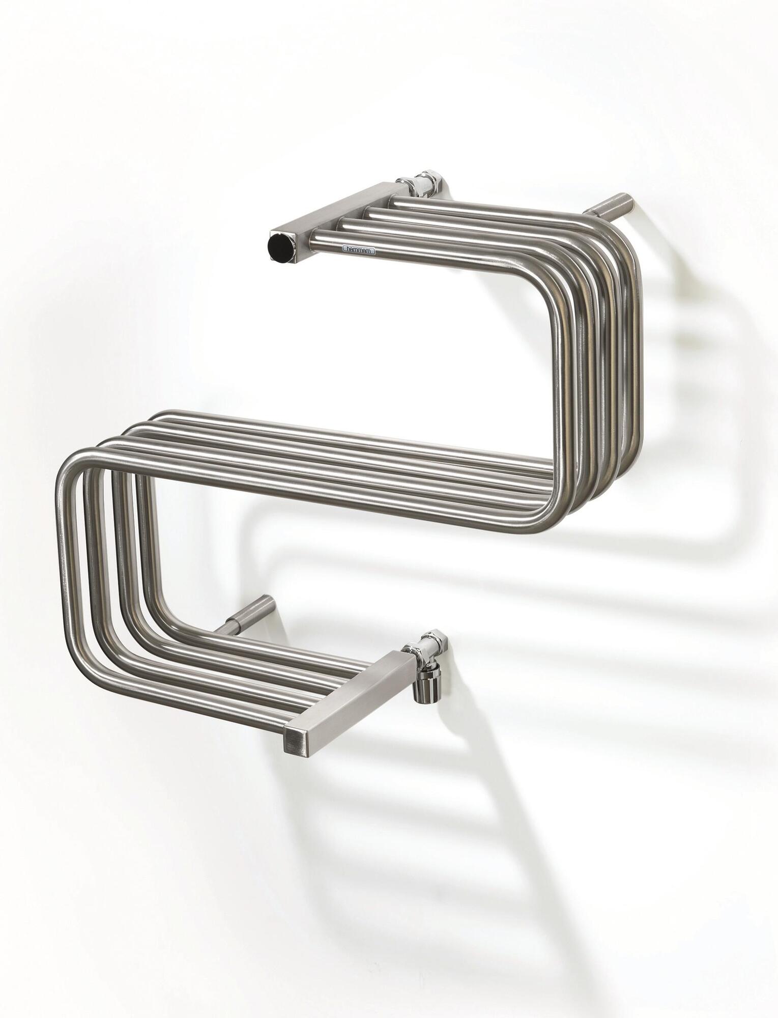 Полотенцесушитель Hammam MARS Stainless steel  комбинированный; электрический или водяной Сталь  - Вид №23