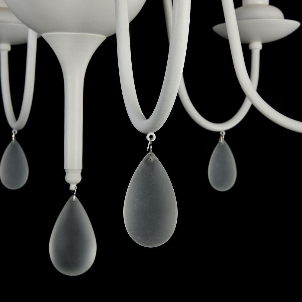 Подвесная люстра Freya Eliza FR5756-PL-08-W FREYA ДИЗАЙНЕРСКИЕ, ELIZA 186868 Белый  - Вид №1