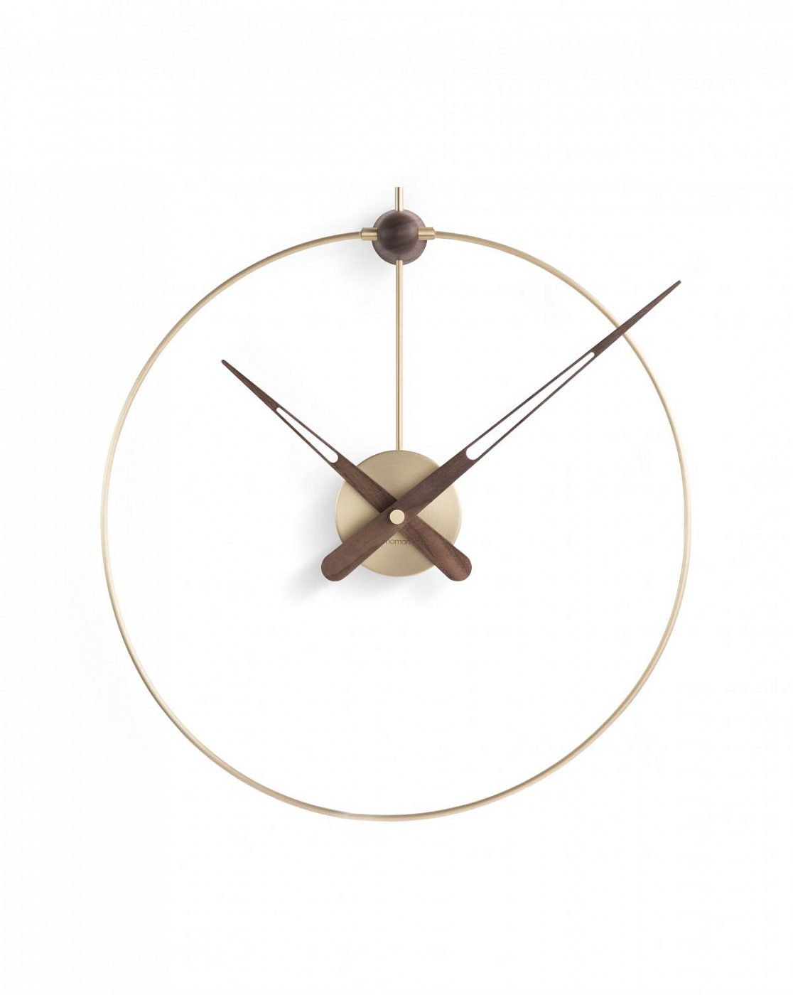 094545 Настенные часы латунь Nomon Micro Anda 