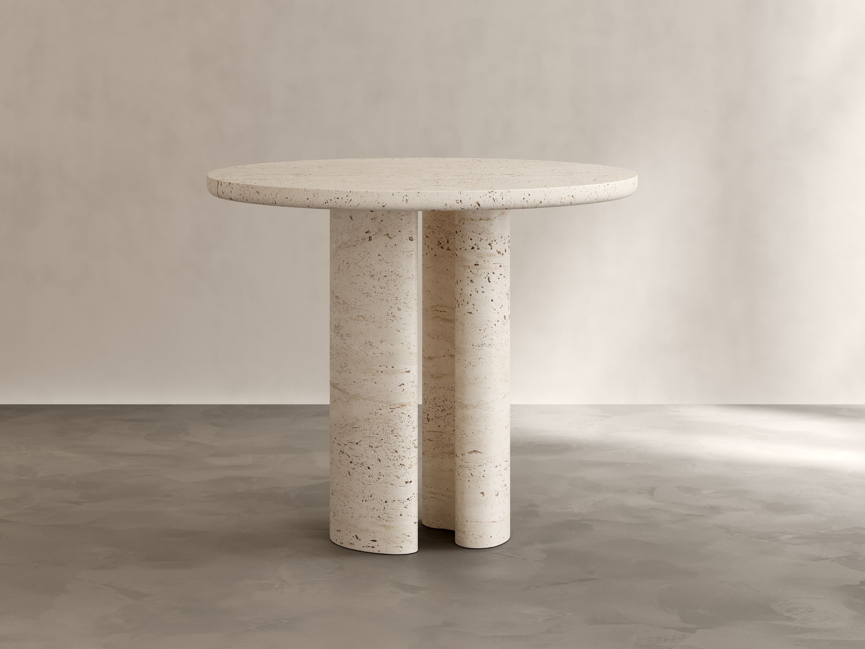 Круглый обеденный стол из натурального камня Paloma Editions Roman ARCH-00019798 - Вид №2