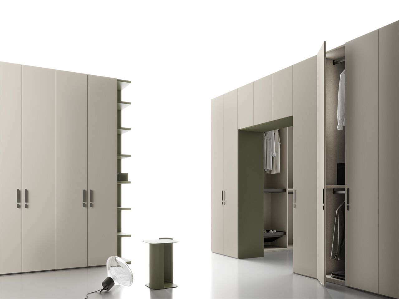 Деревянный секционный шкаф Santalucia Mobili LISCIA BATTENTE ARCH-00142989 - Вид №3