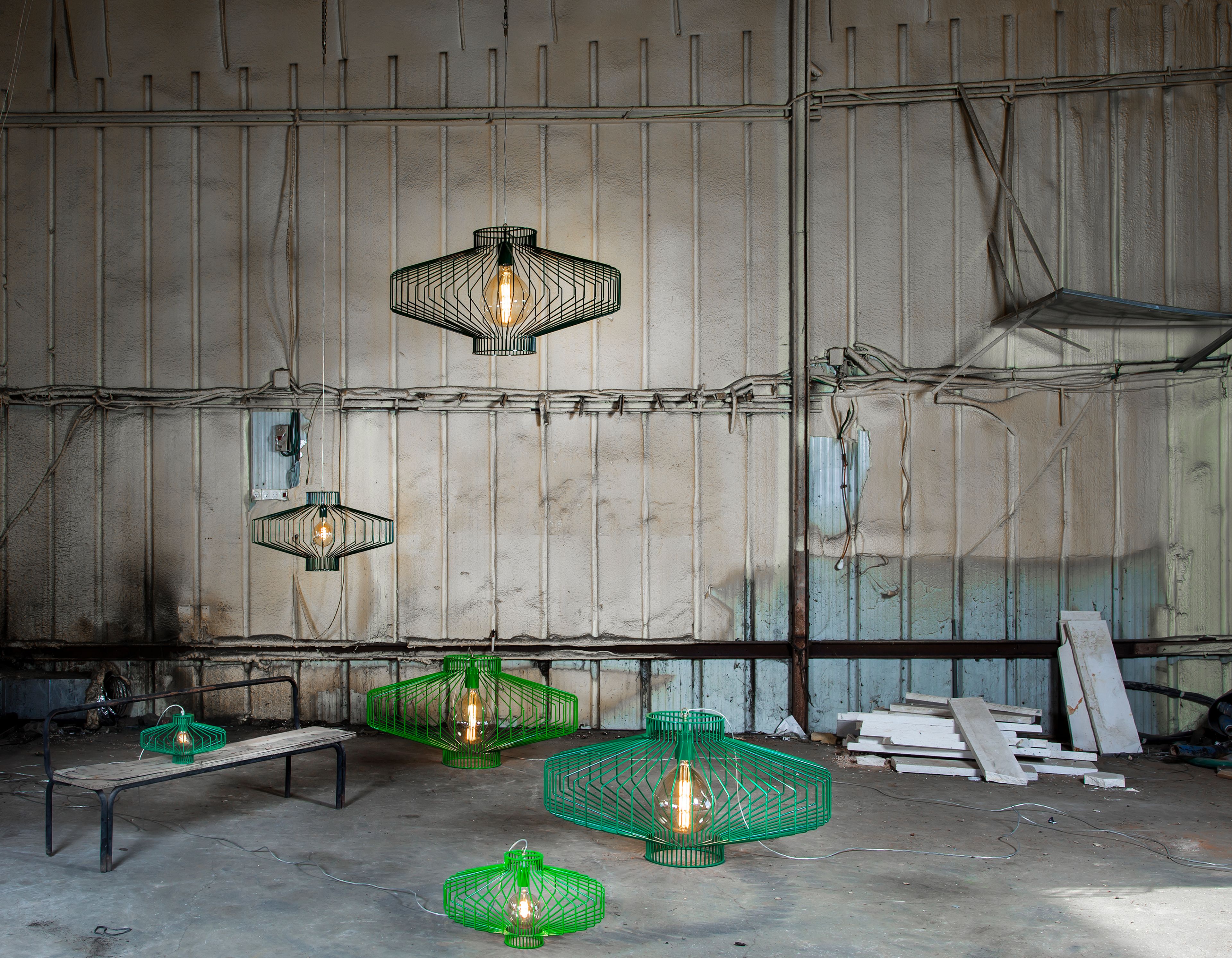 Металлический подвесной светильник Studio Beam эскиз ARCH-00070134 - Вид №5