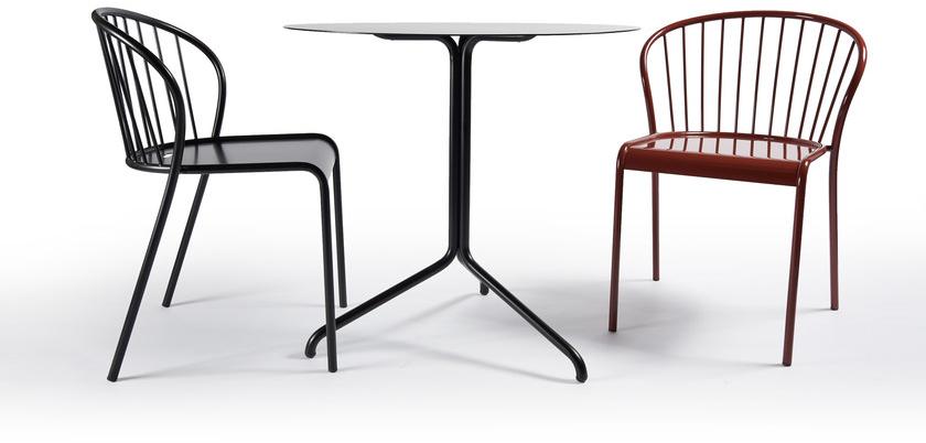 Atipico Садовый стул из окрашенного металла Cannet sun-id-1365435 - Вид №9