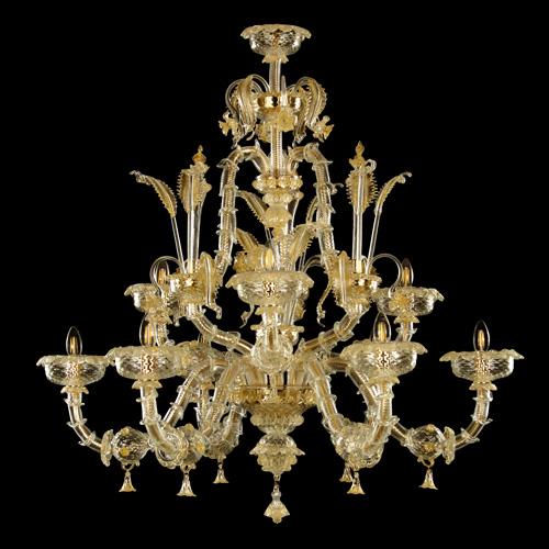 3376 ORIGINALMURANOGLASS Люстра Каликантус - Luxury - муранское стекло OMG  см  - Вид №1