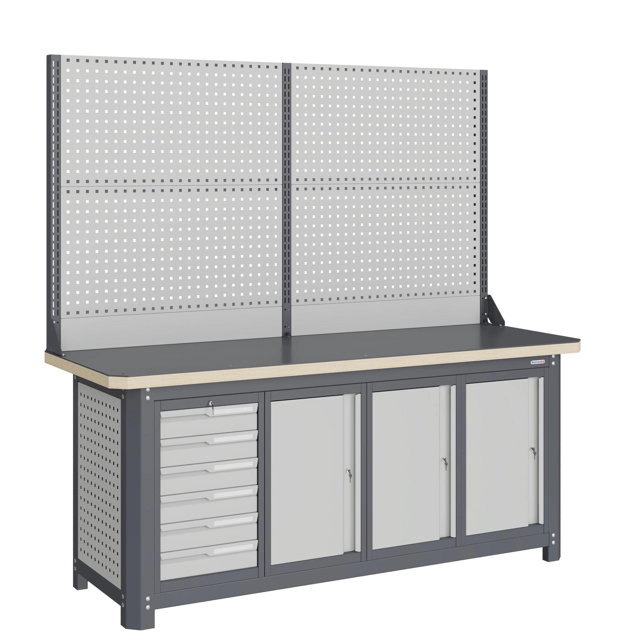 Модульный верстак MCN 2052.S6777-2 Верстакофф 111384