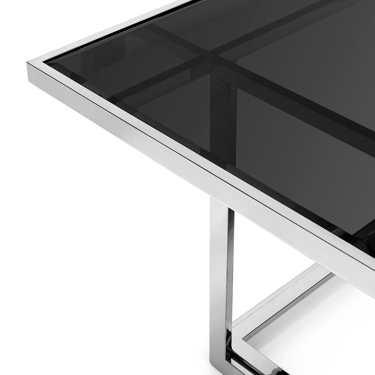 706073-02 ABHIKA СТОЛ MASSY H77 180X90 SILVER  - Вид №2