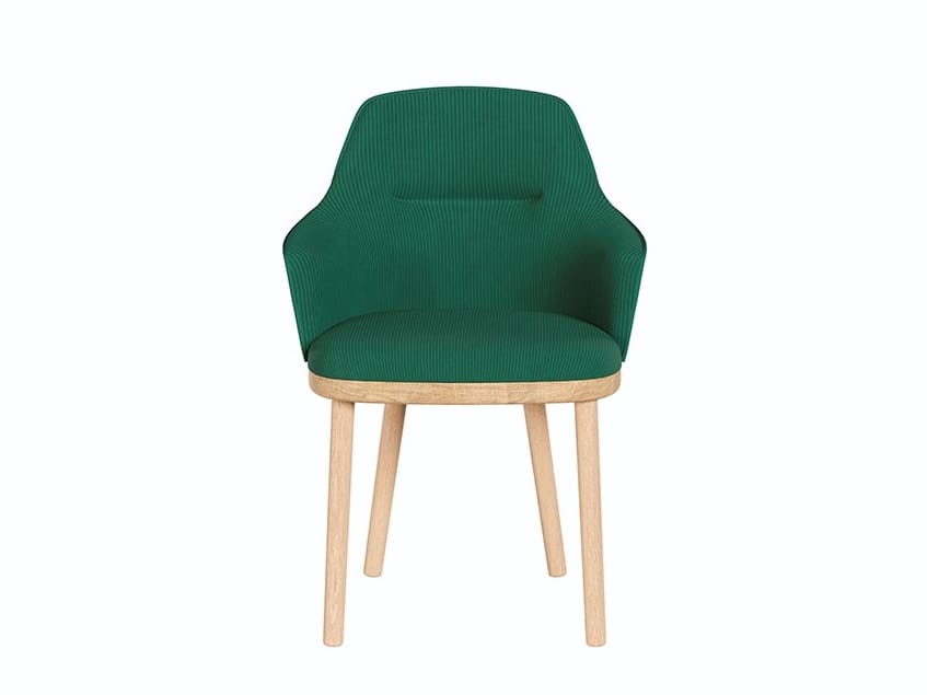 Мягкий тканевый стул с подлокотниками Wewood Sartor ARCH-00018106 - Вид №4