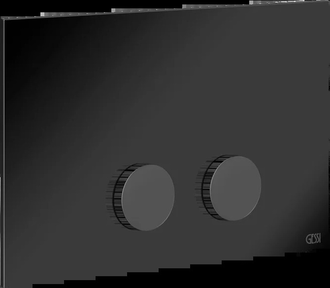 Запорная пластина 54635 706 Gessi Ingranaggio ЧЕРНЫЙ МЕТАЛЛ PVD