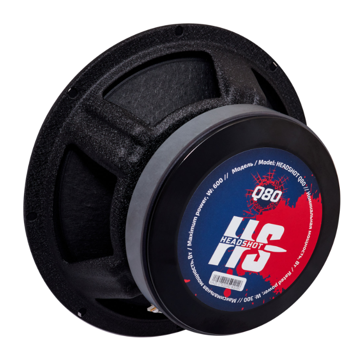 9102842 Мидбасовая акустическая система Kicx HeadShot Q80 STDN-0133152 - Вид №3