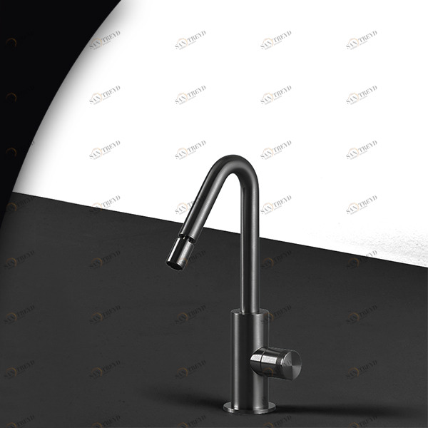 Смеситель для биде HIRO HIR16C карбон Radomonte