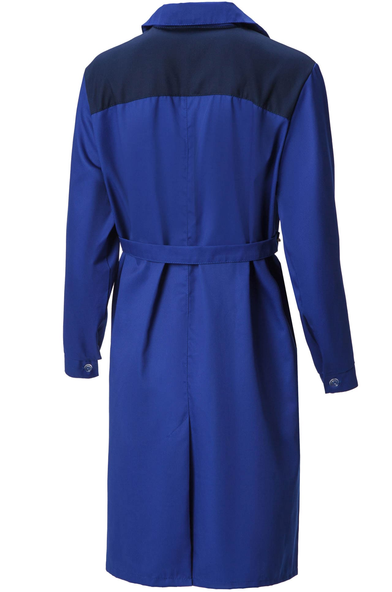 65721 Халат "Мастерица" женский василек с темно-синим  Одежда для обслуживающего персонала  размер 52-54/158-164 Спецодежда  - Вид №1