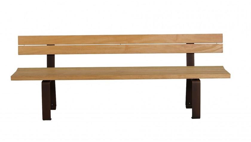 Euroform W Деревянная скамейка со спинкой  1405, 1407  - Вид №1