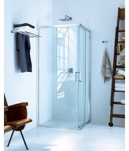 INDA® Душевой уголок угловой с раздвижной дверцей New claire