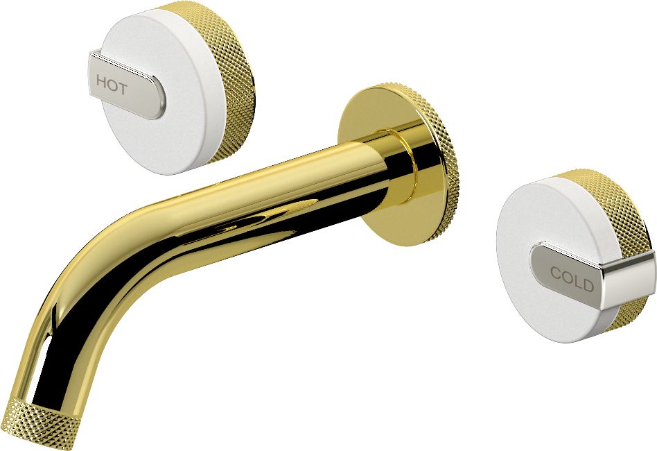 E-11530-R1WT-L1PC-PB Смеситель для умывальника из 19,1см носикем (внешняя часть) GRAFF MOD+