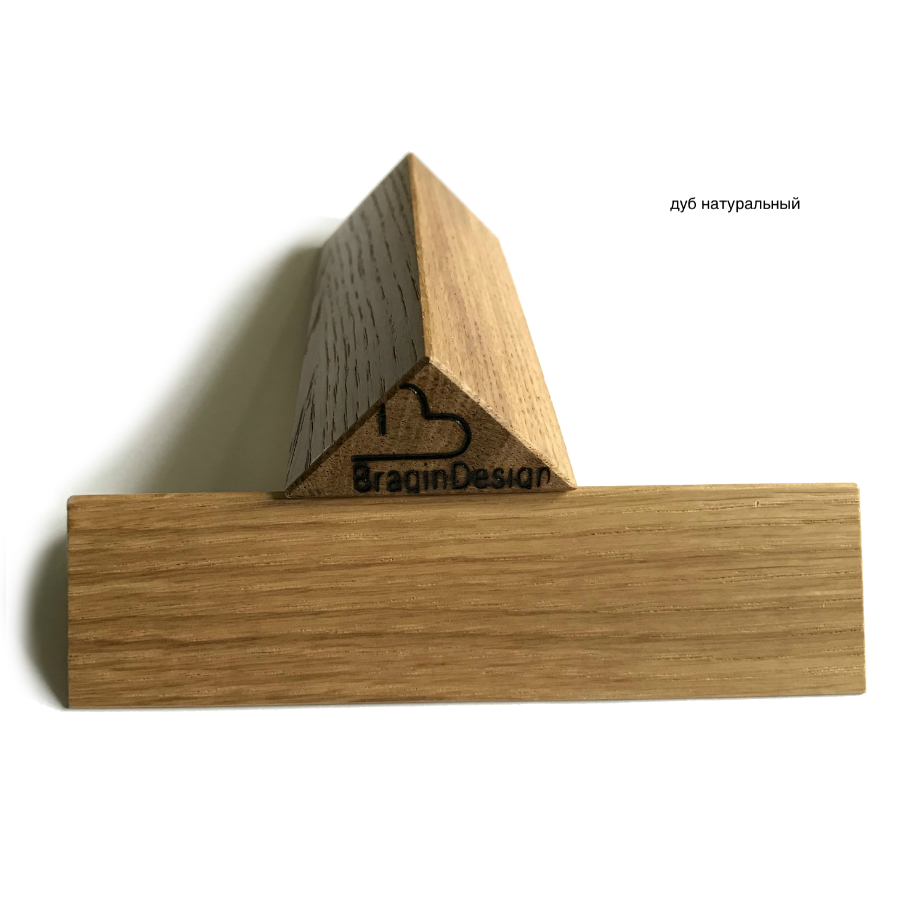 Тумба Still, 2 ящика, дуб, рисунок ромб BraginDesign BR0258Б - Вид №2