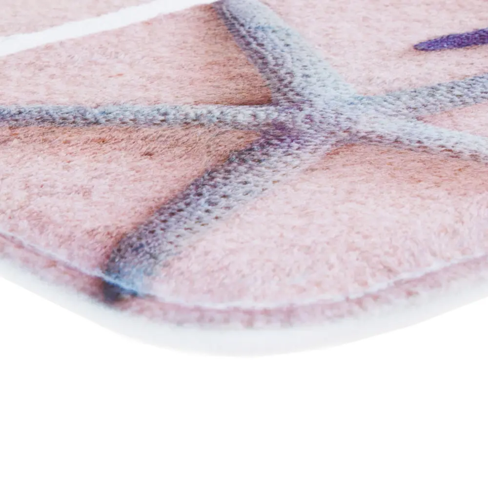 Коврик для ванной комнаты «Cruise» 50х80 см цвет розовый SWENSA SWM STLM-2002636 - Вид №1