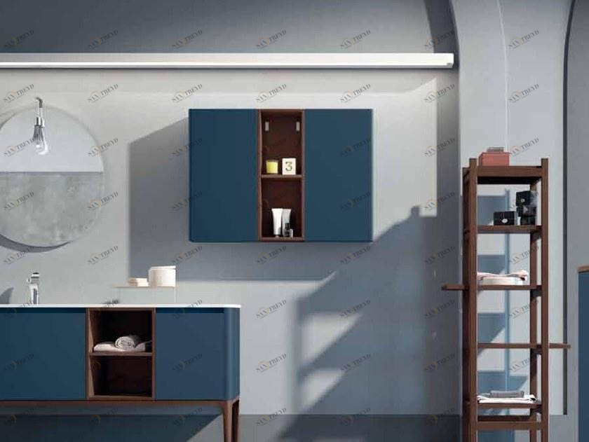 Mobiltesino Стенка для ванной из ясеня с дверцами Suite sun-id-1455144