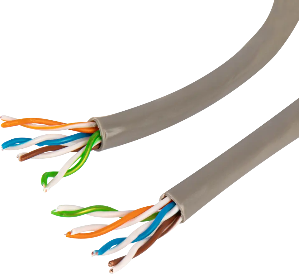 Сетевой кабель Electraline UTP Cat 5e 10 метров для высокоскоростной передачи данных 89322072