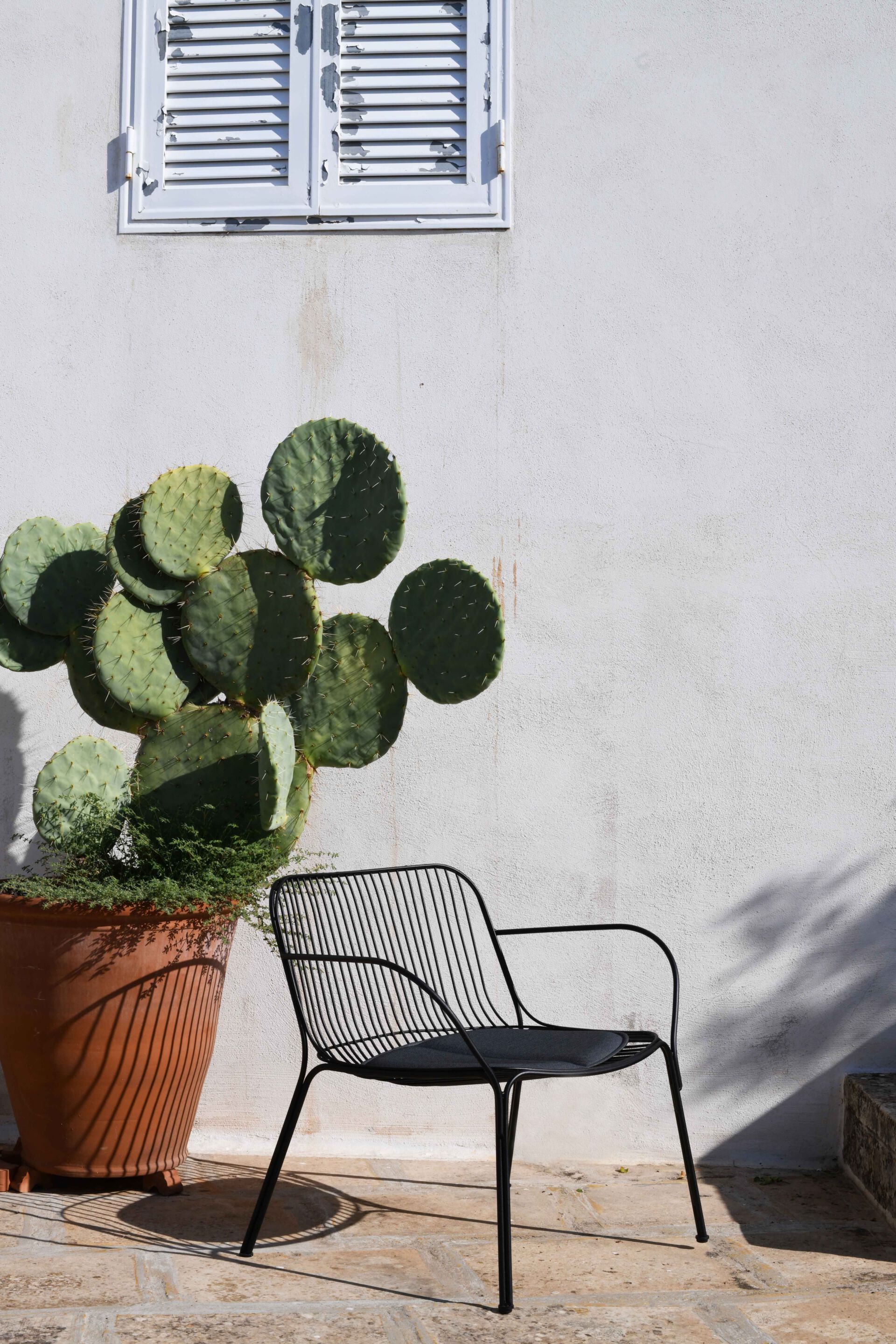 Садовое кресло из оцинкованной стали с подлокотниками Kartell Hiray ARCH-00023040 - Вид №26