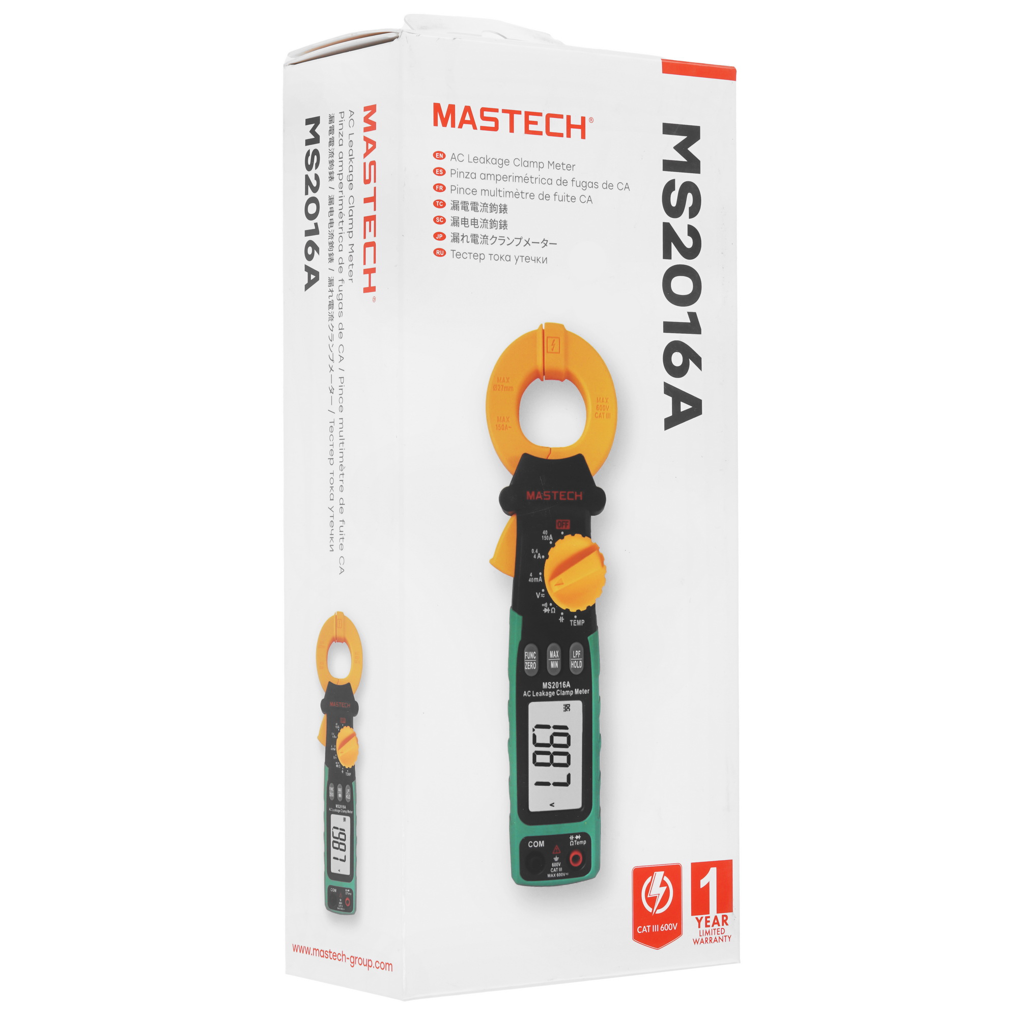 Клещи токоизмерительные MASTECH MS2016A 9110930 STDN-0067822 - Вид №9