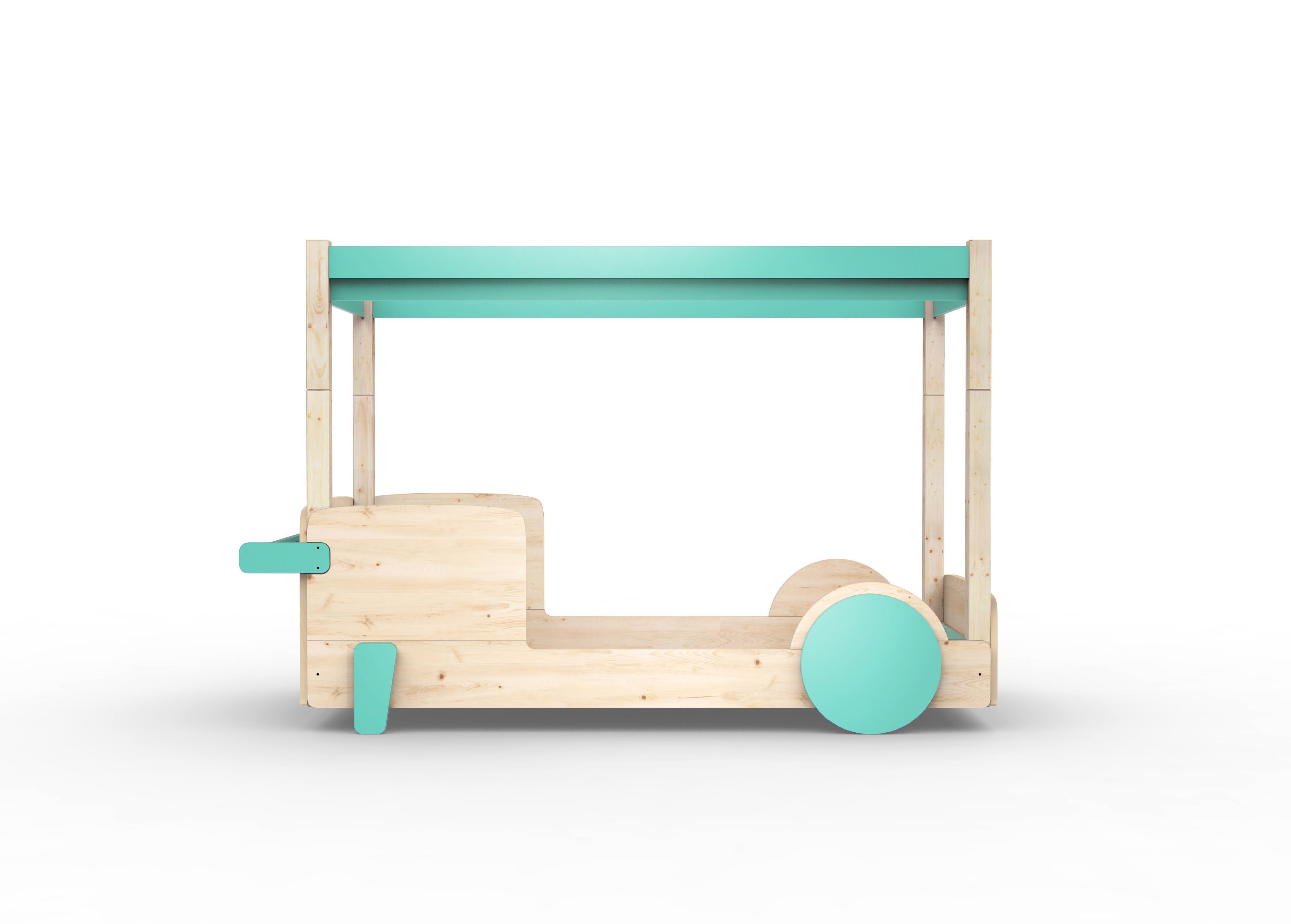 Деревянная односпальная кровать с балдахином Mathy by Bols ARCH-00085571 - Вид №30