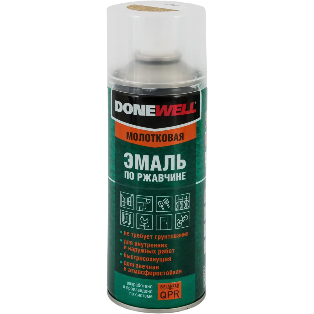 Эмаль по ржавчине Donewell цвет бронзовый 0.52 л KUDO STLM-2164358