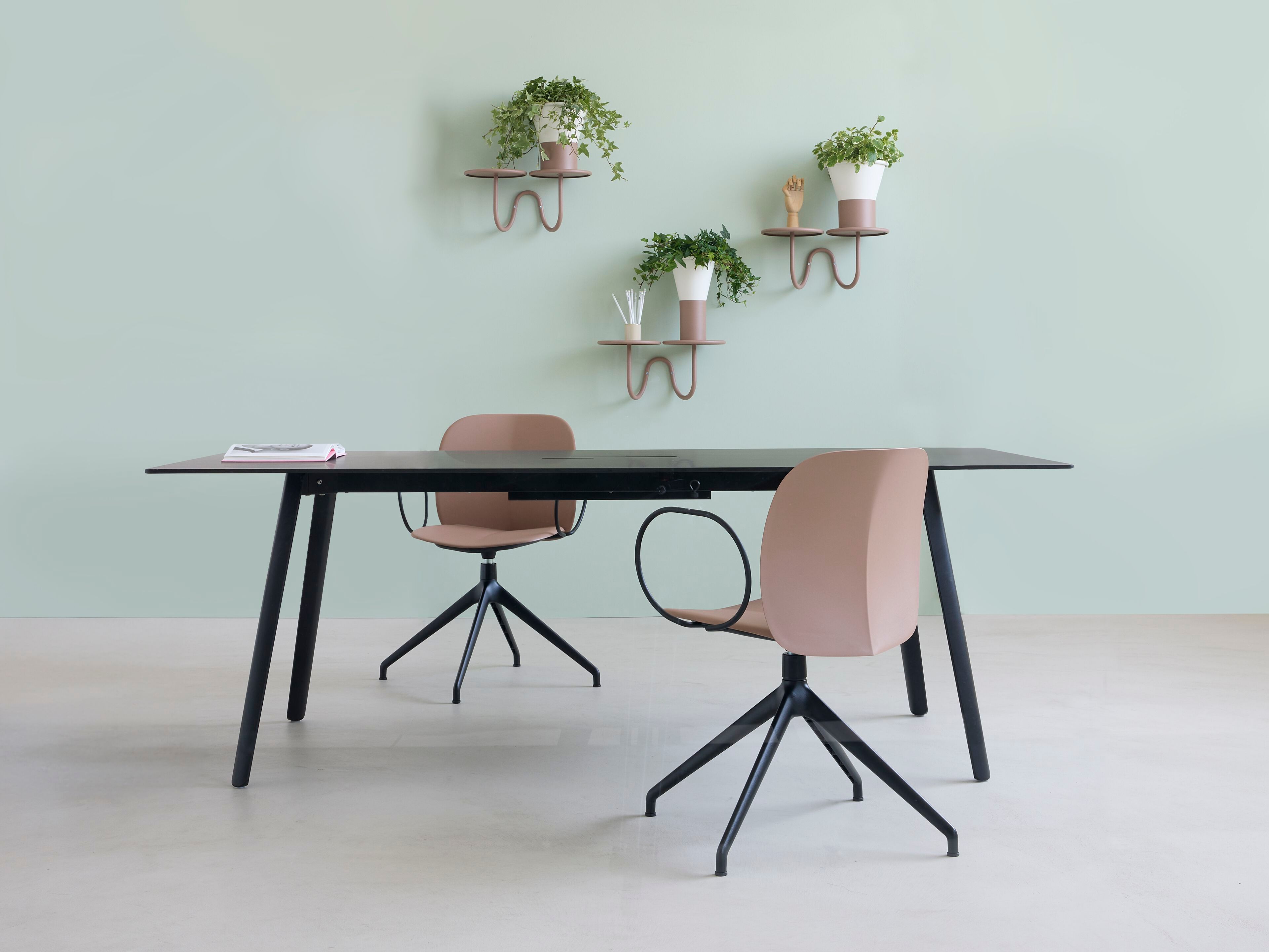 Стол для совещаний с системой кабельных втулок S-CAB Squid ARCH-00109401 - Вид №2