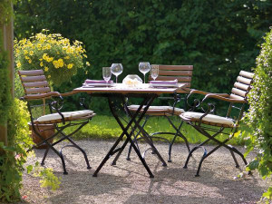 98.00.0868 Обеденный набор Brazil из 5 предм. - включая 4 кресла Brazil + 1x стол Brazil 85 × 85 Mbm