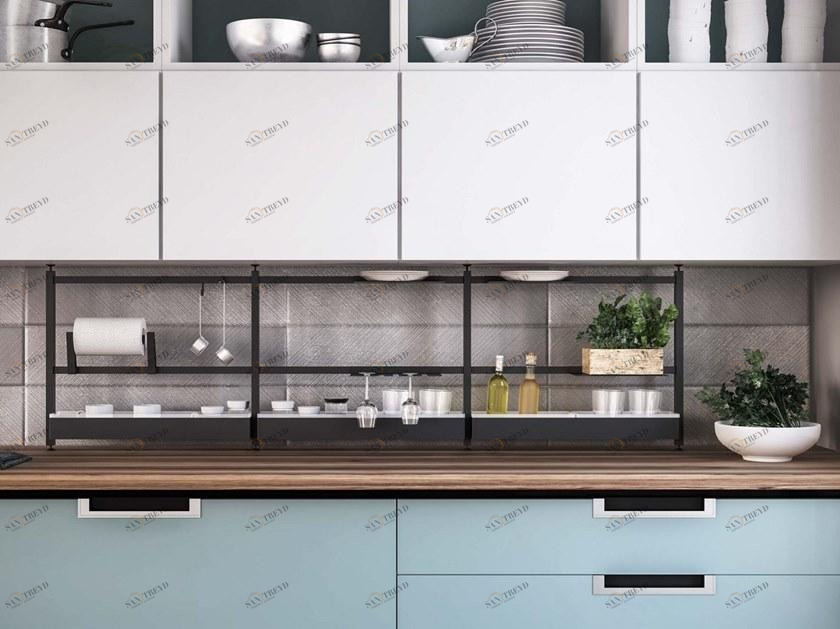 Damiano Latini Металлическая спинка для кухни sun-id-1448348