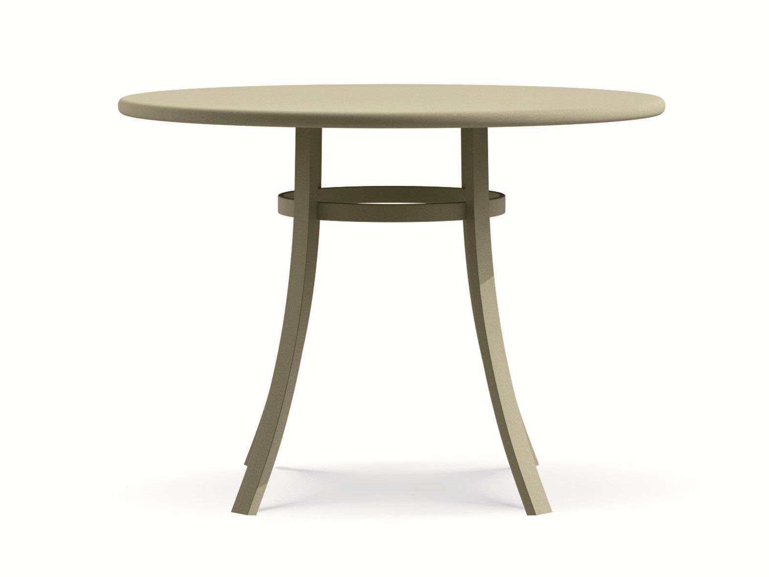 Стальной круглый садовый стол Ethimo эликсир ARCH-00135072 - Вид №1