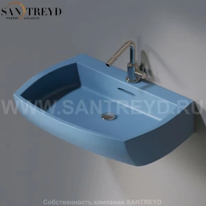 L283.141 Подвесная раковина настенная овальная A. e T. Italia SQUARE