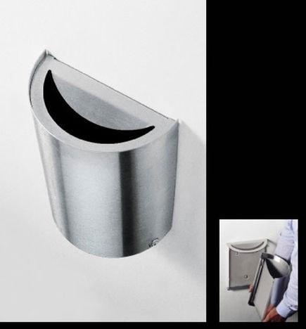 Caimi Brevetti Настенный мусорный бак из нержавеющей стали для улицы sun-id-1496543 - Вид №2