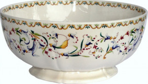 92382 Gien Салатник большой Gien Тоскана 25см, фаянс Фаянс