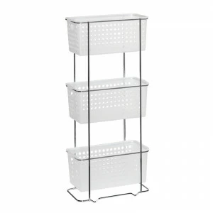 Этажерка прямоугольная трехэтажная хром(1/6)